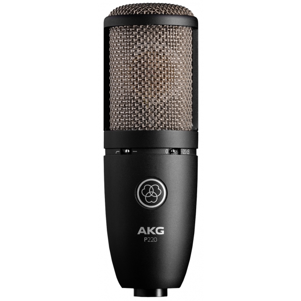 AKG P220 Конденсаторный студийный микрофон с пауком в комплекте