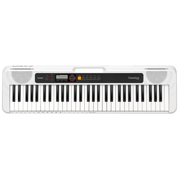 CASIO CT-S200WE Синтезатор, 61 клавиша фортепианного типа, 400 тембров, 77 стилей