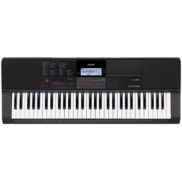 CASIO CT-X700 синтезатор с автоаккомпанементом, 61 клавиша, 48 полифония, 600 тембров, 160 стилей