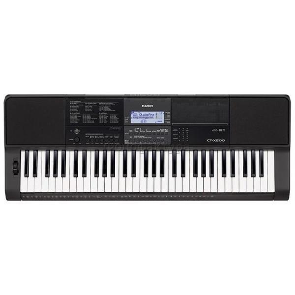 CASIO CT-X800 синтезатор с автоаккомпанементом, 61 клавиша, 48 полифония, 600 тембров, 160 стилей