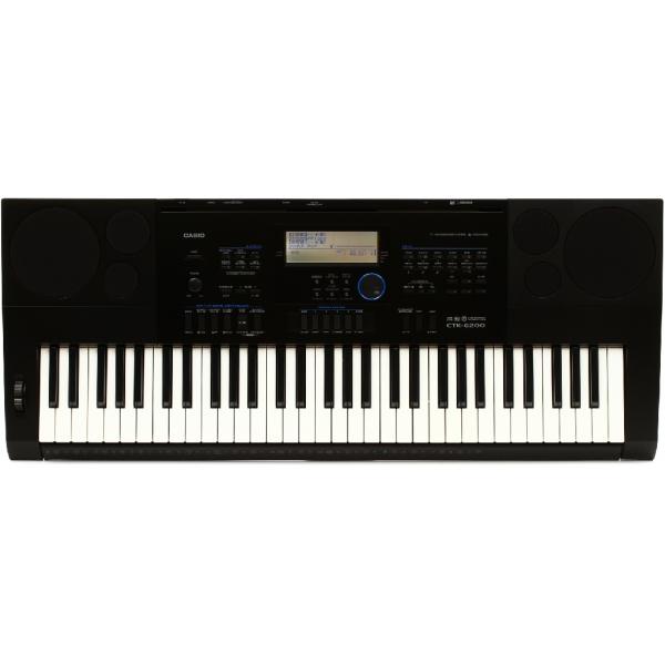 CASIO CTK-6200 Синтезатор с автоаккомпанементом активая клавиатура