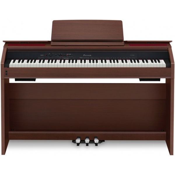 CASIO PRIVIA PX-870BN цифровое фортепиано, полифония 256, молоточковая механика, 19 тембров