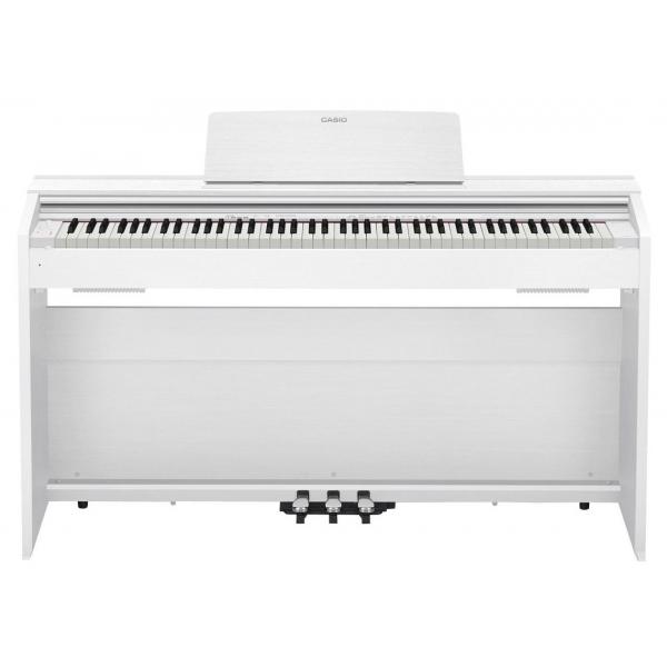 CASIO PRIVIA PX-870WE цифровое фортепиано, молоточковый механика, 19 тембров, полифония 256