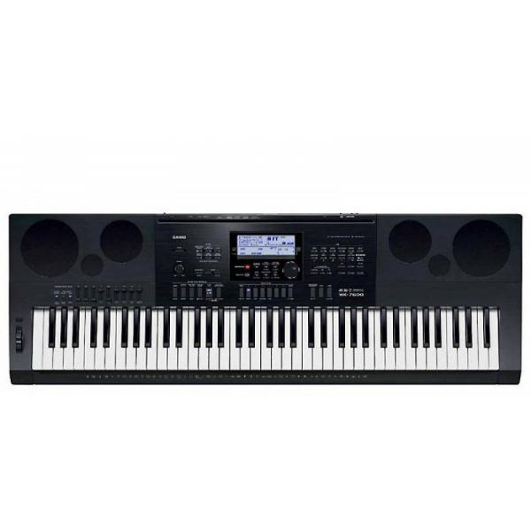 CASIO WK-6600 синтезатор 76 клавиш,  полифония 48, 700 тембров, 210 стилей, 100 эффектов