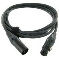 CORDIAL CPM 3 FM микрофонный кабель XLR female/XLR male, разъемы Neutrik, 3,0 м, черный