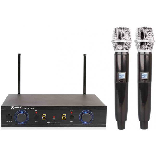 ENBAO MD-3000P радиосистема со сменными частотами, 2 ручных микрофона