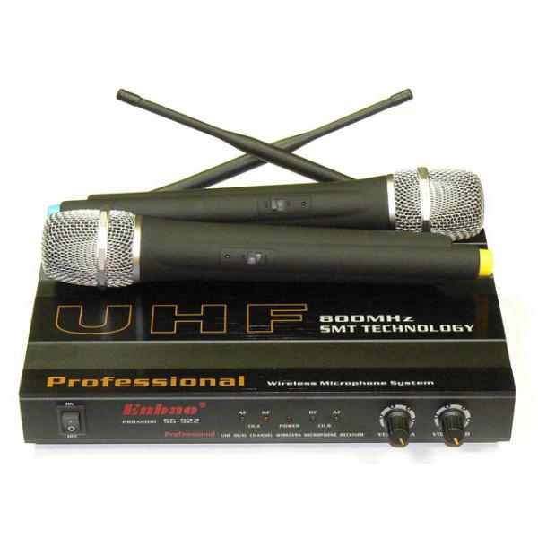 ENBAO SG-922 – это профессиональная UHF радиосистема c двумя микрофонами