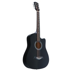 Fante FT-221-BK Гитара акустическая "ДРЕДНОУТ" с вырезом цвет черный