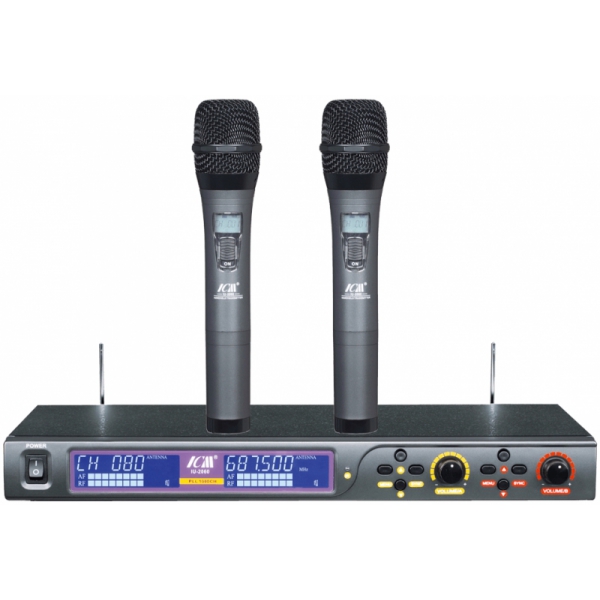 ICM IU-2060 (два на базе, частота 600-870) - Радиомикрофон