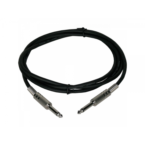 INVOTONE ACI1110BK инструментальный кабель, черный, Джек 6.3мм-Джек 6.3мм 10м