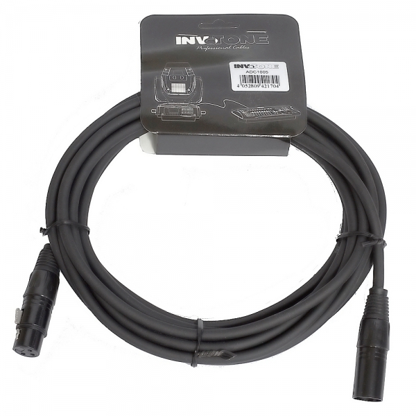 INVOTONE ADC1001 DMX-кабель с разъемами XLR F - XLR M 1м
