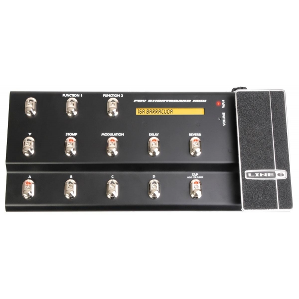 LINE 6 FBV SHORTBOARD USB ножной контроллер для Vetta/HD147/Xt Series /Flextone III/Spider II/III X3