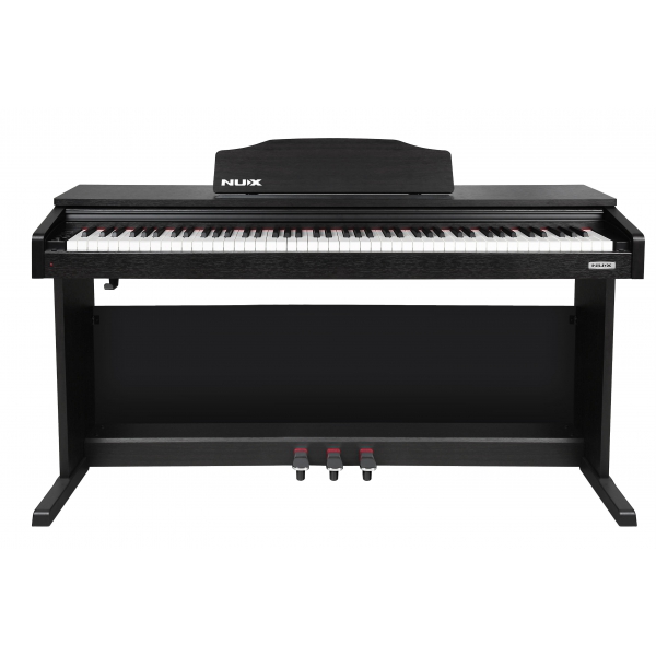 Nux Cherub WK-400 - цифровое пианино на стойке с педалями, темно-коричневое